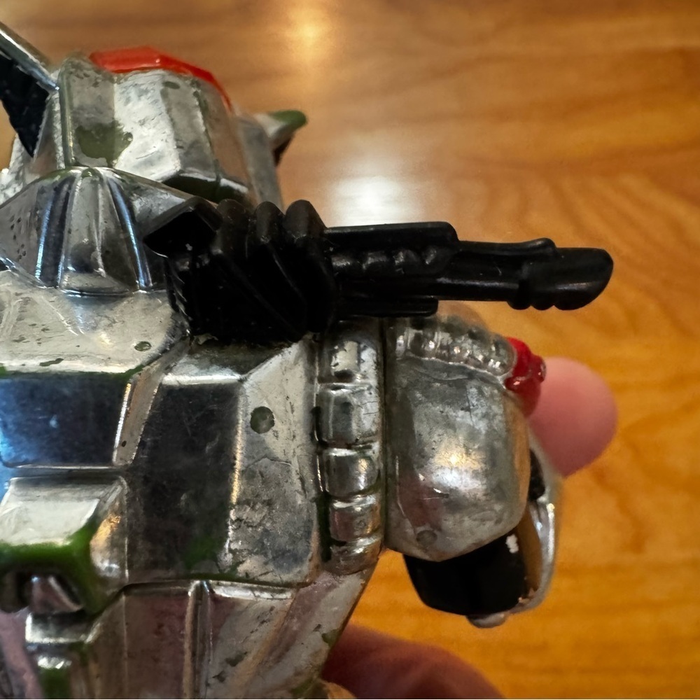 Vtg 1993 Teenage Mutant Ninja Turtles Robotic Rocksteady 4” Figure See Photos - Picture 10 of 13
